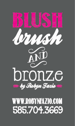 blush brush and bronze